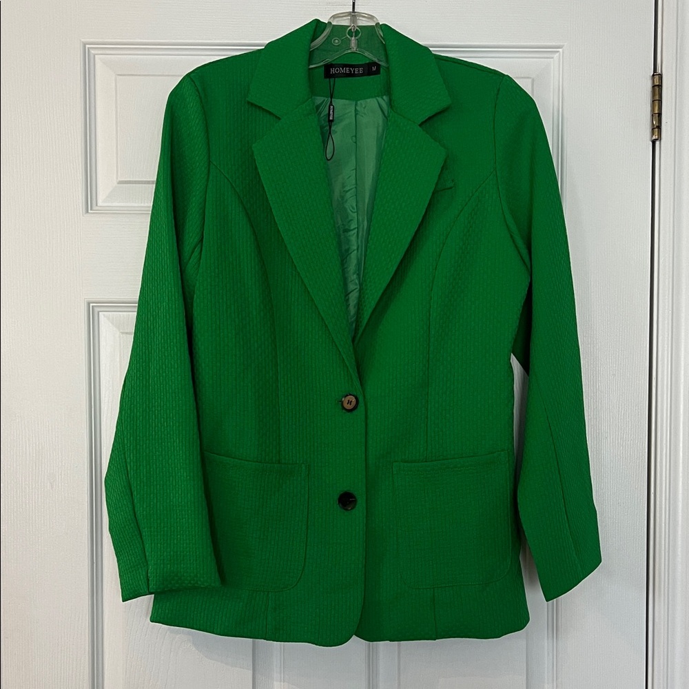 NWOT - Green Women's Blazer